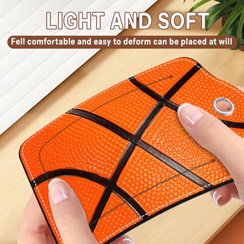2 Pcs Basketball Luggage Tags for Suitcase (Basketball)