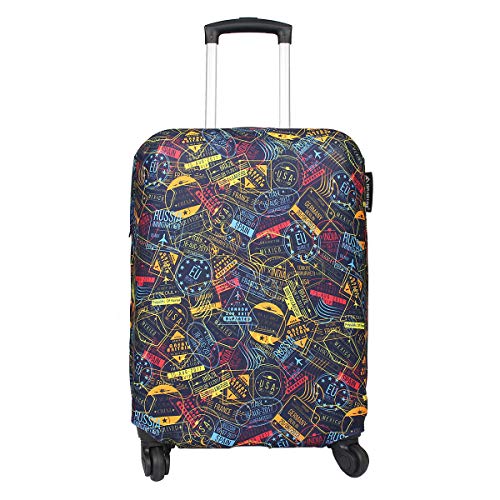 Travel Luggage Cover Fits 31 (XL / Stamp)