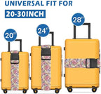 Luggage Straps for Suitcases Travel Belt Accessories, Cute Suitcase Strap - Image 2