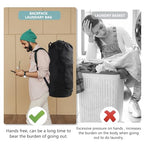 Laundry Bag Backpack (2Pack / Black)
