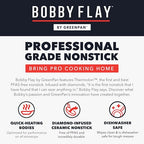 X Bobby Flay 16 Piece Ceramic Nonstick Cookware Set (16 Piece Cookware Set / Cream)