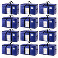 12 Pack Dark Blue XXL Moving Bags (Dark Blue / 12 Large)