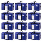 12 Pack Dark Blue XXL Moving Bags (Dark Blue / 12 Large)
