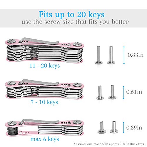 Compact Key Holder (Rose Gold)