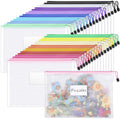 32 Pack Mesh Zipper Pouch Bags (A4/Letter Size / 32 Pack)