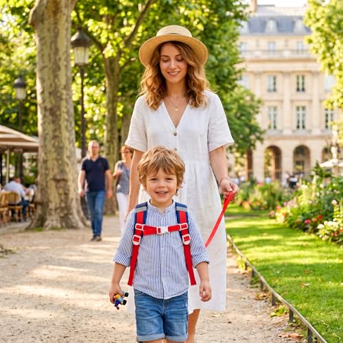 Toddler Backpacks Kids Preschool Cartoon Mini Travel Bag Ages 2 (I-blue Bear (Can't Fit Folder) / M for Age 2-5)
