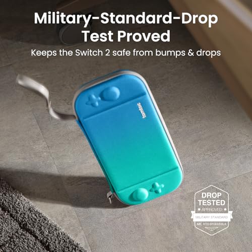 Slim Carring Case for Nintendo Switch 2 (Ocean Blue)