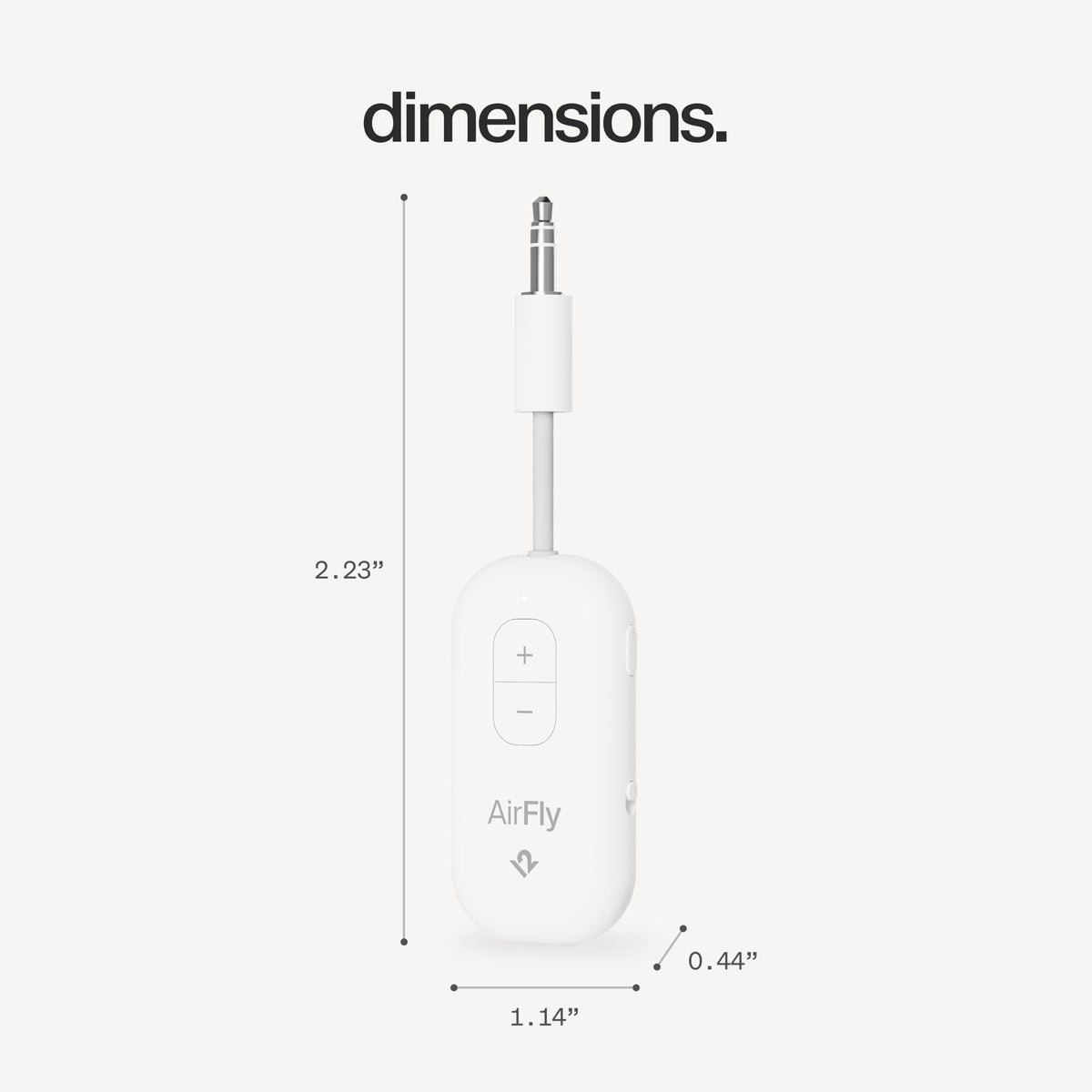 AirFly Pro 2 Bluetooth Adapter (White / AirFly Pro 2)