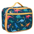 Kids Insulated Lunch Box (9.75 x 7 x 3.25 inches / Jurassic Dinosaurs)