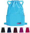 ZOORON Waterproof Drawstring Gym Backpack Bag by ZOORON