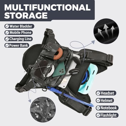 USA Patent Running Hydration Vest Backpack (Camo / Standard)