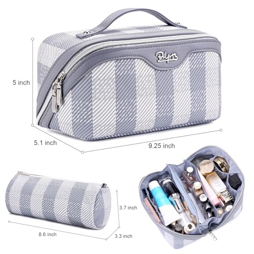 Travel Makeup Bag Organizer Cosmetic Bag (06-A-Blue)