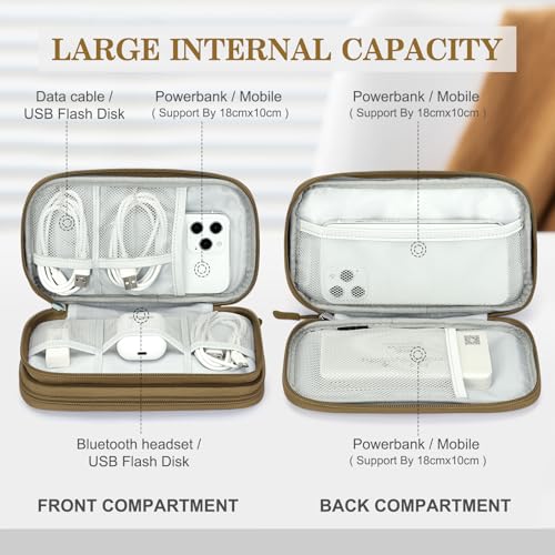 Electronic Organizer (8.3 x 5 x 2.6 inches / Brown)