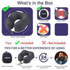 Neck Pillow for Travel (Black)