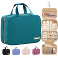 Hanging Travel Toiletry Bag Women Men Essentials Teal (Teal / Medium)