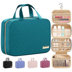 Hanging Travel Toiletry Bag Women Men Essentials Teal (Teal / Medium)