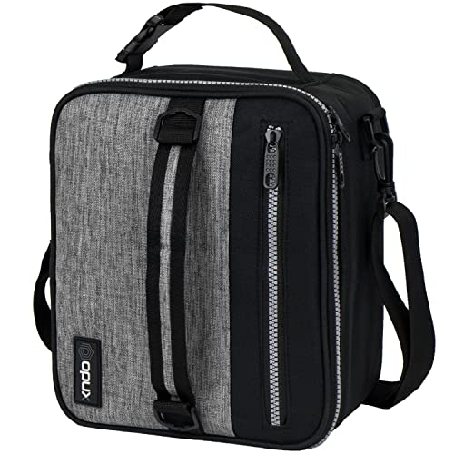 Insulated Lunch Bag for Men Women Kids (Heather Gray / One Size)
