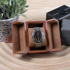 Single Watch Travel Case (BrownBrown)