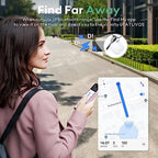 Luggage Tracker (2 Pack White)