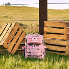 15L Slim Gym Backpack 1000D Travel EDC Daypack (Realtree Apx Flushing Pink)