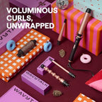 5 in 1 Curling Wand Set with Thermal Brush & 0.5" (Classic Rose Gold)