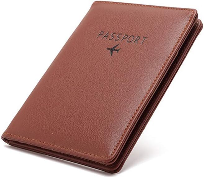 BAKUN Travel Wallet & Family Leather Passport Holder Cover RFID Blocking Travel - Image 2