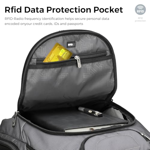 Design TSA Business Laptop Backpack For Men (Grey)