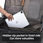 29 Inch Aluminum Frame Checked Luggage Top Opening (Black / 29 Inch)