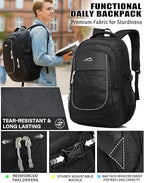 Anti Scratch Fabric Backpack (17 Inch / Atrous)