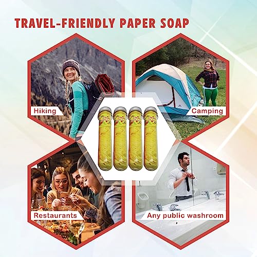 Flower Paper Soap Sheets (Yellow)