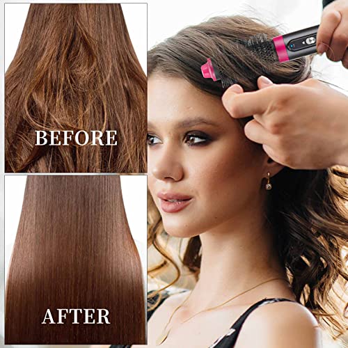 Hot Air Hair Brush (Pink)