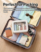 Clear Makeup Bags (O-Beige)