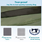 Heavy Duty Laundry Bag (Green / 41" x 28" x 1")