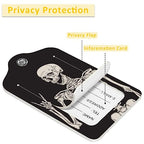 2 Pack Luggage Tag for Suitcase (Human Skeleton)