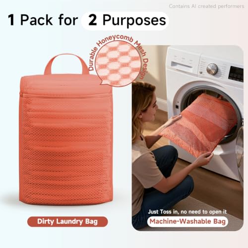 Packing Cubes for Travel (17 Orange)