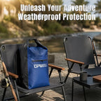 20L Waterproof Dry Bag Boating Backpack for Travel Hiking Camping Kayaking Hiking Swimming Floating Submersible Dry Bag Deep blue (20L / Deep blue)