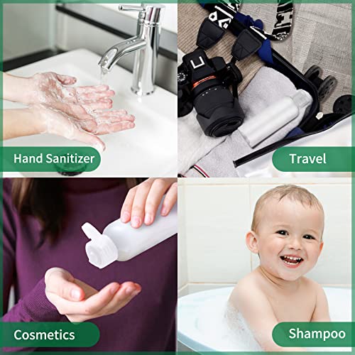 3.4 oz Travel Bottles for Toiletries (Clear1)