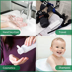 3.4 oz Travel Bottles for Toiletries (Clear1)