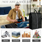 Shoe Bags for Travel (Black)