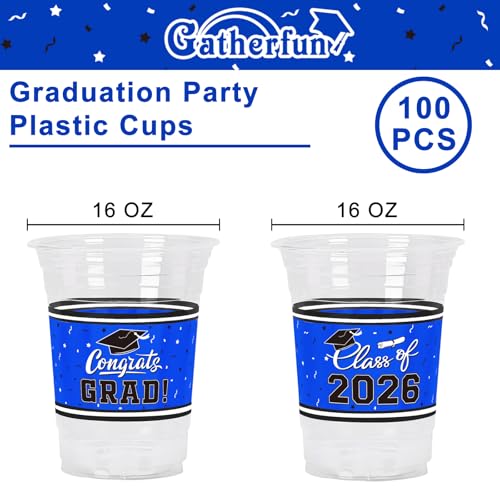 Graduation Decorations 2026 (Blue)
