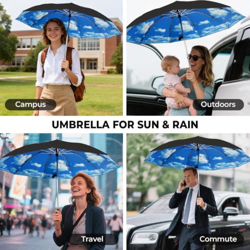 Inverted Umbrella for Rain (High Clouds / 46 Inch)
