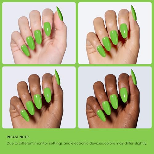 Beetles Green Gel Nail Polish (H - Creme Green | Brat girl)