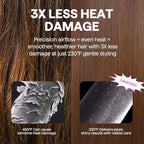 Hair Dryer Brush Set (Matte Black)
