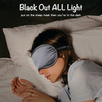 LULUSILK Mulberry Silk Sleep Eye Mask Blindfold - Image 3