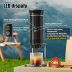 Portable Electric Coffee Maker (white)