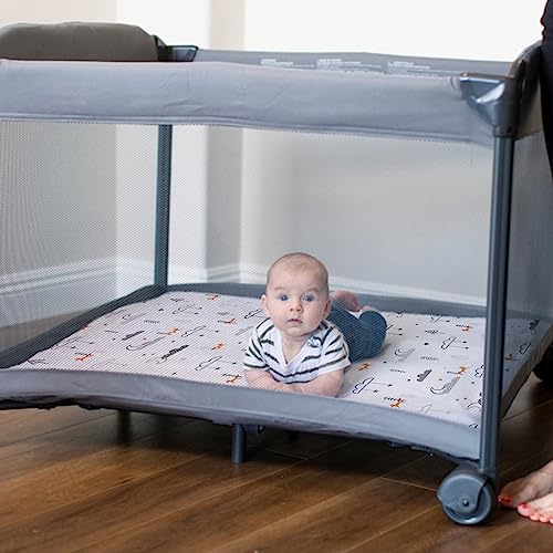 Pack n Play Sheets (Starsmoon Balloon / 38X26 Inch)