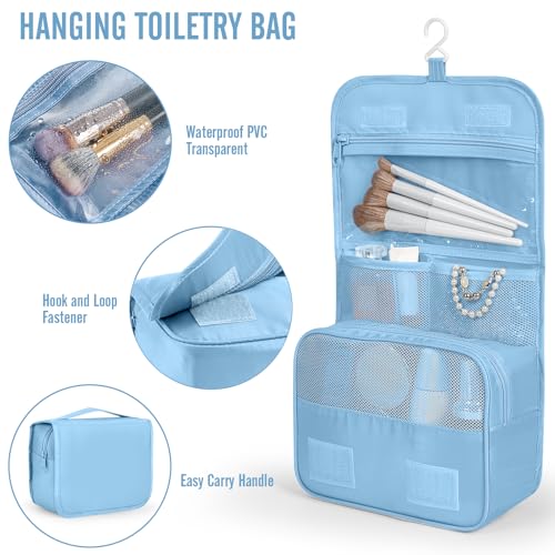 10 Set Packing Cubes for Travel Essentials (06 Starlight Bluen)