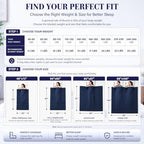Weighted Blanket for Adults 20lbs （Queen Size (03-navy Blue / 60" x 80" | 20lbs)