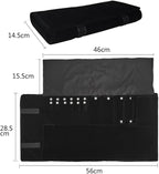 Velvet Travel Jewelry Case Roll Bag Organizer - Image 9