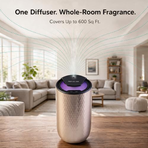 Waterless Essential Oil Diffuser (Gold)